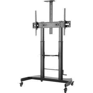 V7 TVCART2 Height Adjustable Display Stand - 152.4 cm (60") to 254 cm (100") Screen Support - 99.79 kg Load Capacity - 2 x