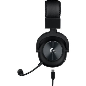 Logitech PRO X Wireless Over-the-head Stereo Gaming Headset - Black - Binaural - Circumaural - 1500 cm - 32 Ohm - 20 Hz to