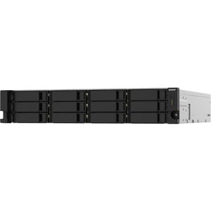 QNAP TS-1232PXU-RP-4G 12 x Gesamtzahl Einschübe SAN/NAS-Speichersystem - 512 MB Größe Flash-Speicher - Annapurna Labs Alpi