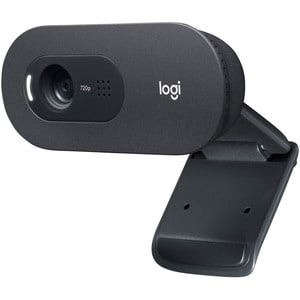 Logitech C505e Webcam - 30 fps - USB - 1280 x 720 Video - Fixed Focus - 60° Angle - Widescreen - Microphone - Notebook, Mo