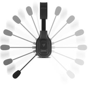 Aluratek Bluetooth Wireless Headset with Noise Cancelling Boom Microphone - Mono - Wireless - Bluetooth - 33 ft - 200 Hz -