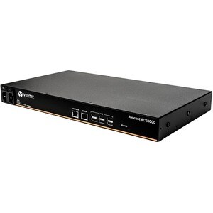 16-Port ACS8000 Console System with dual AC Power Supply