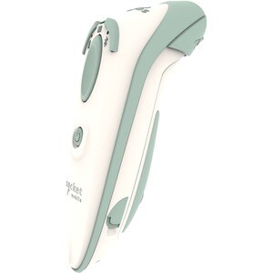 Socket Mobile DuraScan D755 Healthcare Handheld Barcode Scanner - Wireless Connectivity - Green, White - 891.54 mm Scan Di