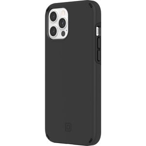 Incipio Duo for iPhone 12 Pro Max - For Apple iPhone 12 Pro Max Smartphone - Black - Soft-touch - Bump Resistant, Drop Res