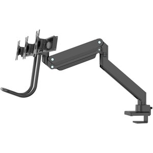 Neomounts Neomounts Pro NM-D775DX3BLACK Desk Mount for Flat Panel Display - Black - 3 Display(s) Supported - 68.6 cm (27")