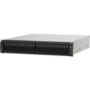 QNAP TS-H2490FU-7302P-128G 24 x Gesamtzahl Einschübe SAN/NAS-Speichersystem - 5 GB Größe Flash-Speicher EPYC 7302P Hexadec