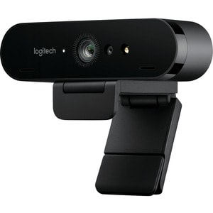 Logitech BRIO 网络摄像头 - 90 fps - 黑 - A 型 USB - 4096 x 2160 视频 - 自动对焦 - 5x 数字变焦 - 麦克风 - 计算机