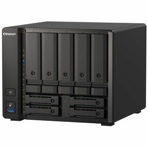 QNAP TS-H973AX-32G-US SAN/NAS Storage System - AMD Ryzen V1500B Quad-core (4 Core) 2.20 GHz - 9 x HDD Supported - 0 x HDD 