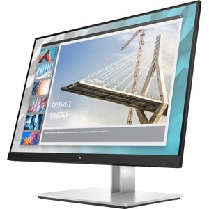 HP E24i G4 24" WUXGA LED LCD Monitor - 16:10 - Black, Silver - 24" Class - In-plane Switching (IPS) Technology - 1920 x 12