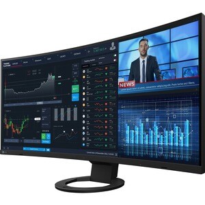 EIZO FlexScan EV3895-BK 38 Zoll Class UW-QHD+ Gekrümmter Bildschirm LCD-Monitor - 24:10 Format - Schwarz - 95,3 cm (37,5 Z