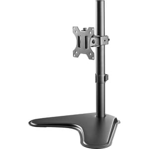 V7 DS1FSS Monitor Stand - 33 cm (13") to 81.3 cm (32") Screen Support - 8 kg Load Capacity - 46.5 cm Height x 28 cm Width 