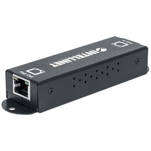Gigabit High-Power PoE+ Extender Repeater, IEEE 802.3at/af Power over Ethernet (PoE+/PoE), metal - Network (RJ-45) - Metal