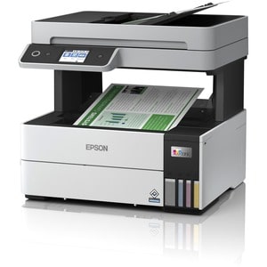 Epson EcoTank ET-5150 Wireless Inkjet Multifunction Printer - Colour - Copier/Printer/Scanner - 37 ppm Mono/23 ppm Color P