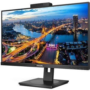 Moniteur LCD Philips 243B1JH 24" Class Webcam Full HD - 16:9 - Noir - 60,5 cm (23,8") Viewable - Technologie IPS - WLED Ré