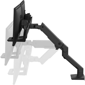 HX DUAL MONITOR ARM IN SCHWARZ TISCHHALTERUNG FUER MONITORE BIS