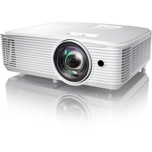 Optoma W319ST 3D Short Throw DLP Projector - 16:10 - 1280 x 800 - Front, Rear, Ceiling - 720p - 6000 Hour Normal Mode - 10