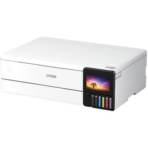 Epson ET-8550 Inkjet Multifunction Printer-Color-Copier/Scanner-5760x1440 dpi Print-Automatic Duplex Print-100 sheets Inpu