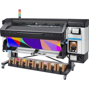 HP Latex 800 Inkjet Large Format Printer - 64" Print Width - Color - 9 Color(s) - 1313.2 ft²/h Color Speed - 1200 x 1200 d