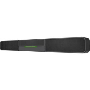 Crestron UC-SB1 Sound Bar Speaker - 20 W RMS - Black - Wall Mountable, Surface-mountable - Freestanding - 80 Hz to 20 kHz 