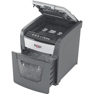 Rexel Optimum AutoFeed+ 50X Paper Shredder - Continuous Shredder - Cross Cut - 6 Per Pass - for shredding Paper - P-4 - 22