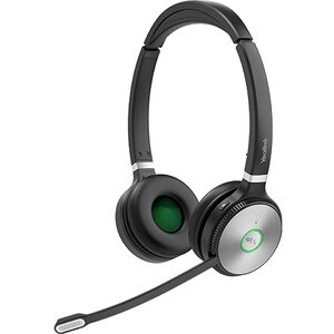 Yealink WH62 Dual Teams Kabellos Kopfbügel Stereo Headset - Binaural - Ohraufliegend - 20 Hz bis 10 kHz Frequenzgang - 160