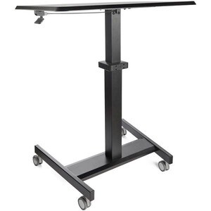 StarTech.com STSCART2. Produktfarbe: Schwarz, Höchstgewicht (Kapazität): 30 kg, Table top material: Holz. Height adjustmen