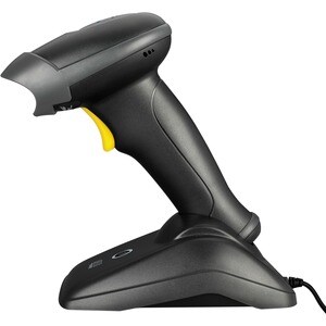 Adesso NuScan 2500TB Logistics, Warehouse Handheld Barcode Scanner - Wireless Connectivity - Black - USB Cable Included - 