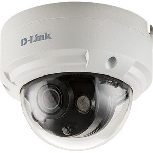 D-Link Vigilance DCS-4614EK 4 Megapixel HD Network Camera - Dome - 98.43 ft (30 m) Night Vision - H.265, H.264, MJPEG - 25