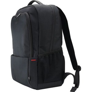 Dicota Eco Tasche (Rucksack) für 33 cm (13 Zoll) bis 39,6 cm (15,6 Zoll) Notebook - Schwarz - 300D Polyethylene Terephthal
