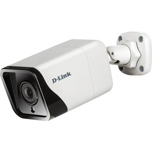 D-Link Vigilance DCS-4714E 4 Megapixel HD Network Camera - 98.43 ft (30 m) - H.265, H.264, MJPEG - 2592 x 1520 Fixed Lens 