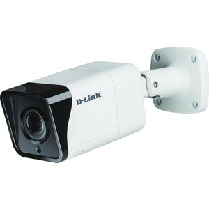 D-Link Vigilance DCS-4718E 8 Megapixel HD Network Camera - Bullet - 98.43 ft (30 m) Night Vision - H.265, H.264, MJPEG, JP