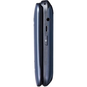 Panasonic KX-TU456 Feature Phone - 6.1 cm (2.4") Active Matrix TFT LCD 240 x 320 - 2G - Blue - Flip - 1 SIM Support - SIM-
