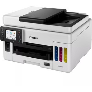 Imprimante Jet d'Encre Multifonction Canon MAXIFY GX6050 Sans fil - Couleur - Multicouleur - Copieur/Imprimante/Scanner - 