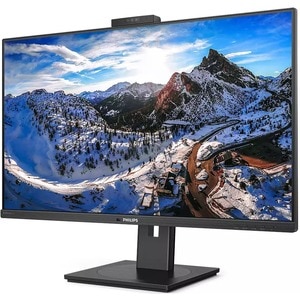 Philips 326P1H 32" Class Webcam WQHD LCD Monitor - 16:9 - Textured Black - 31.5" Viewable - In-plane Switching (IPS) Techn