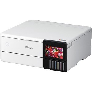 Stampante multifunzione a getto di inchiostro Epson ET-8500 Wireless EcoTank - Colore - Bianco - Fotocopiatrice/Stampante/