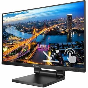 Philips 222B1TC 22" Class Monitor de tela de toque LED - 16:9 - 4 ms - 54.6 cm (21.5") Viewable - Capacitiva projectada - 