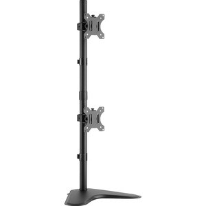 V7 DS1FSDS Monitor Stand - 25.4 cm (10") to 68.6 cm (27") Screen Support - 15.80 kg Load Capacity - 90.4 cm Height x 27.9 