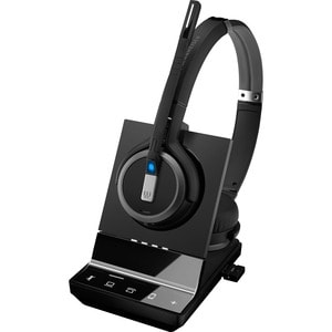 EPOS | SENNHEISER IMPACT 5066 Wireless On-ear Stereo Headset - Black - Binaural - 18000 cm - Bluetooth/DECT - Noise Cancel