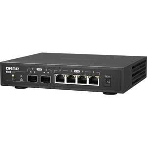 QNAP QSW-2104-2S Router - 6 Ports - 2 - 10 Gigabit Ethernet - Desktop