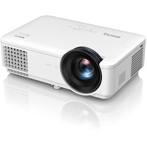 BenQ LW820ST 3D Ready Short Throw DLP Projector - 16:10 - Wall Mountable - 1280 x 800 - Front - 1080p - 20000 Hour Normal 