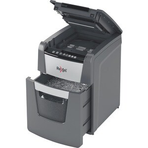 Rexel Optimum AutoFeed+ 100M Automatic Micro Cut Paper Shredder - Non-continuous Shredder - Micro Cut - 6 Per Pass - for s