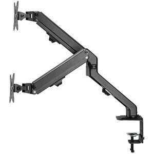 Neomounts Neomounts Pro Desk Mount for Display Screen, LCD Display - Black - Height Adjustable - 2 Display(s) Supported - 