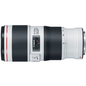 Canon - 70 mm to 200 mm - f/32 - f/4 - Telephoto Zoom Lens for Canon EF - Designed for Digital Camera - 72 mm Attachment -