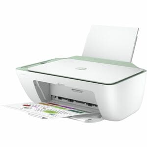 HP Deskjet 2722e Inkjet Multifunction Printer - Green - 10 ppm Mono/10 ppm Color Print - For Plain Paper Print