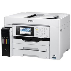 Epson WorkForce ST-C8090 Inkjet Multifunction Printer-Color-Copier/Fax/Scanner-4800x1200 dpi Print-Automatic Duplex Print-