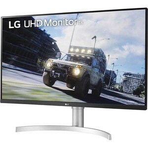 LG 32UN550-W 32 Zoll Class 4K UHD LCD-Monitor - 16:9 Format - 80 cm (31,5 Zoll) Viewable - Vertical-Alignment-Technologie 