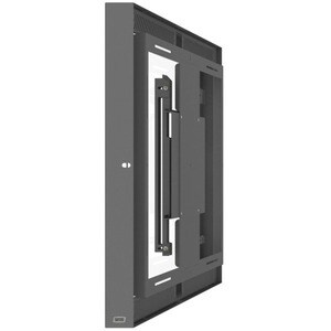 SMS Wall Mount for LCD Display - Black - 1 Display(s) Supported - 165.1 cm (65") Screen Support - 600 x 600, 100 x 600, 30