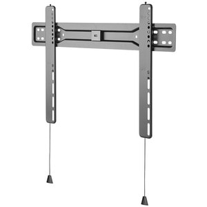 HAGOR BL Superslim Wandhalterung für Display - Schwarz - Höhenverstellbar - Bildschirmgröße: 139,7 cm bis 190,5 cm (75 Zol