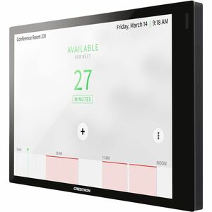 Crestron Room Scheduling Touch Screen