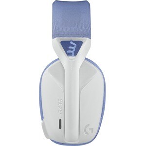 Logitech G G435 Wireless Over-the-head Stereo Gaming Headset - Off White, Lilac - Binaural - Circumaural - 1000 cm - Bluet